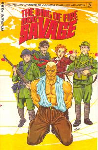 DOC SAVAGE RING OF FIRE #3 (OF 4) CVR A SCHOONOVER  3  [D. E.]