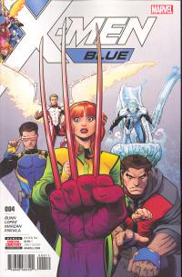 X-MEN BLUE #04  4  [MARVEL COMICS]