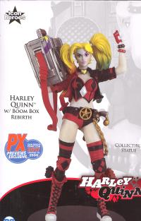 DC GALLERY SERIES PVC FIGURE HARLEY QUINN with Boombox 2017  [DIAMOND SELECT]