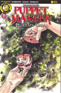 PUPPET MASTER CURTAIN CALL #1 CVR C WILLIAMS PAINTED (MR)  1  [ACTION LAB - DANGER ZONE]