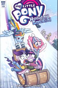 MY LITTLE PONY HOLIDAY SPECIAL 2017 CVR A HICKEY  1  [IDW PUBLISHING]