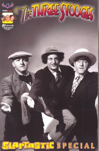 THREE STOOGES SLAPTASTIC SPECIAL #1 LIMITED EDITION B&W PHOT  1  [AMERICAN MYTHOLOGY PRODUCTIONS]