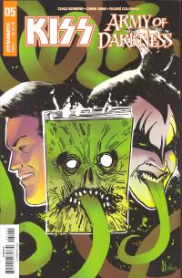 KISS ARMY OF DARKNESS #5 (OF 5) CVR A STRAHM  5  [D. E.]