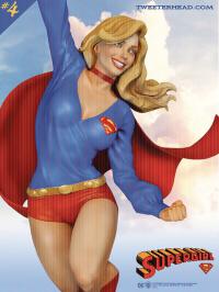 DC SUPER POWERS COLLECTION 19IN MAQUETTE SUPERGIRL   [TWEETERHEAD]