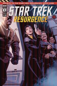 STAR TREK RESURGENCE #3 CVR B NIETO  3  [IDW PUBLISHING]