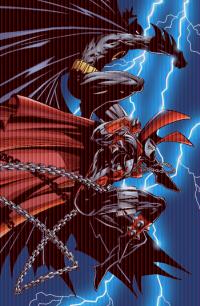 BATMAN SPAWN THE DELUXE EDITION HC    [DC COMICS]