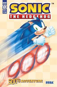 SONIC THE HEDGEHOGS 900TH ADVENTURE CVR A YARDLEY    [IDW-PRH]