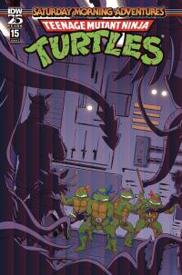 TMNT SATURDAY MORNING ADV #15 CVR A SCHOENING  15  [IDW-PRH]