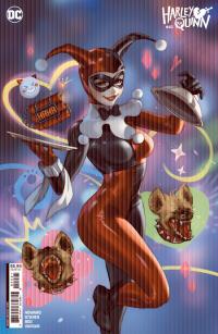 HARLEY QUINN (2021) #42 CVR B LESLEY LEIRIX LI CARD STOCK VAR  42  [DC COMICS]