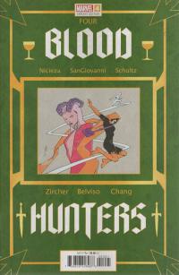 BLOOD HUNTERS #4 DECLAN SHALVEY BOOK CVR VAR  4  [MARVEL PRH]