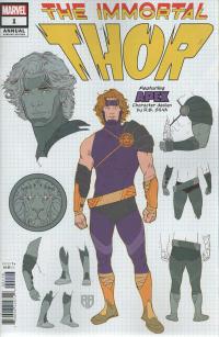 IMMORTAL THOR ANNUAL #1 10 COPY INCV RB SILVA DESIGN VAR  1  [MARVEL PRH]