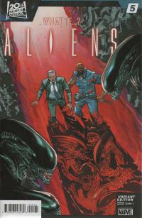 ALIENS WHAT IF #5 ANDREI BRESSAN VAR  5  [MARVEL PRH]