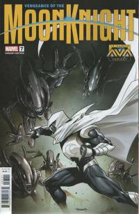 VENGEANCE OF THE MOON KNIGHT #07 SEGOVIA MARVEL VS ALIEM VAR  7  [MARVEL PRH]