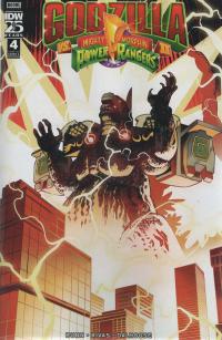 GODZILLA VS MMPR II #4 CVR A RIVAS  4  [IDW-PRH]