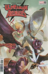 ULTRAMAN X THE AVENGERS #2 (OF 4) FRANCESCO MOBILI VAR  2  [MARVEL PRH]