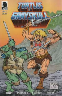 MASTERS OF UNIVERSE TMNT TURTLES OF GRAYSKULL #1 CVR B  1  [DARK HORSE PRH]