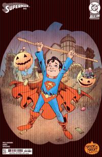 SUPERMAN #19 CVR E JONES TRICK OR TREAT CARD STOCK VAR  19  [DC COMICS]