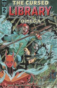 CURSED LIBRARY OMEGA CVR A CRAIG CERMAK    [ARCHIE COMIC PUBLICATIONS]