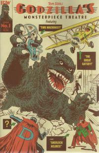 GODZILLA MONSTERPIECE THEATRE #1 CVR A SCIOLI  1  [IDW-PRH]