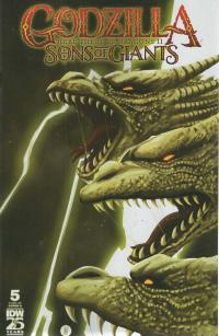 GODZILLA HERE THERE BE DRAGONS II SONS OF GIANTS #5 CVR A  5  [IDW-PRH]