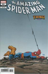 AMAZING SPIDER-MAN (2022) #61 AARON KUDER THE THING VAR  61  [MARVEL PRH]