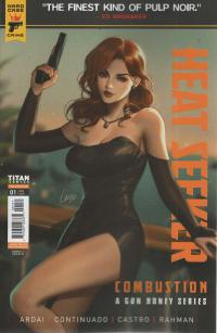 HEAT SEEKER COMBUSTION GUN HONEY SERIES #1 CVR E LI (MR)  1  [TITAN COMICS]