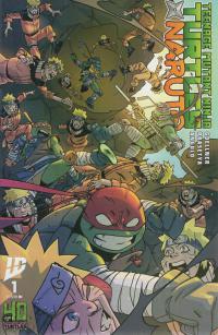 TEENAGE MUTANT NINJA TURTLES X NARUTO #1 40TH ANNIV DUNCAN  1  [IDW-PRH]