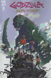 GODZILLA SKATE OR DIE #5 CVR A JOYCE  5  [IDW-PRH]