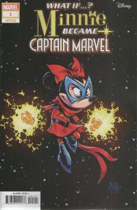 WHAT IF MINNIE BECAME CAPTAIN MARVEL #1 SKOTTIE YOUNG VAR  1  [MARVEL PRH]