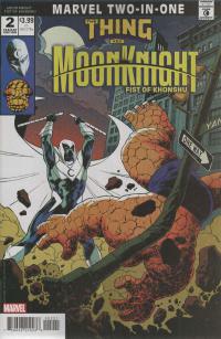 MOON KNIGHT FIST OF KHONSHU #2 WACHTER MARVEL TWO IN ONE VAR  2  [MARVEL PRH]